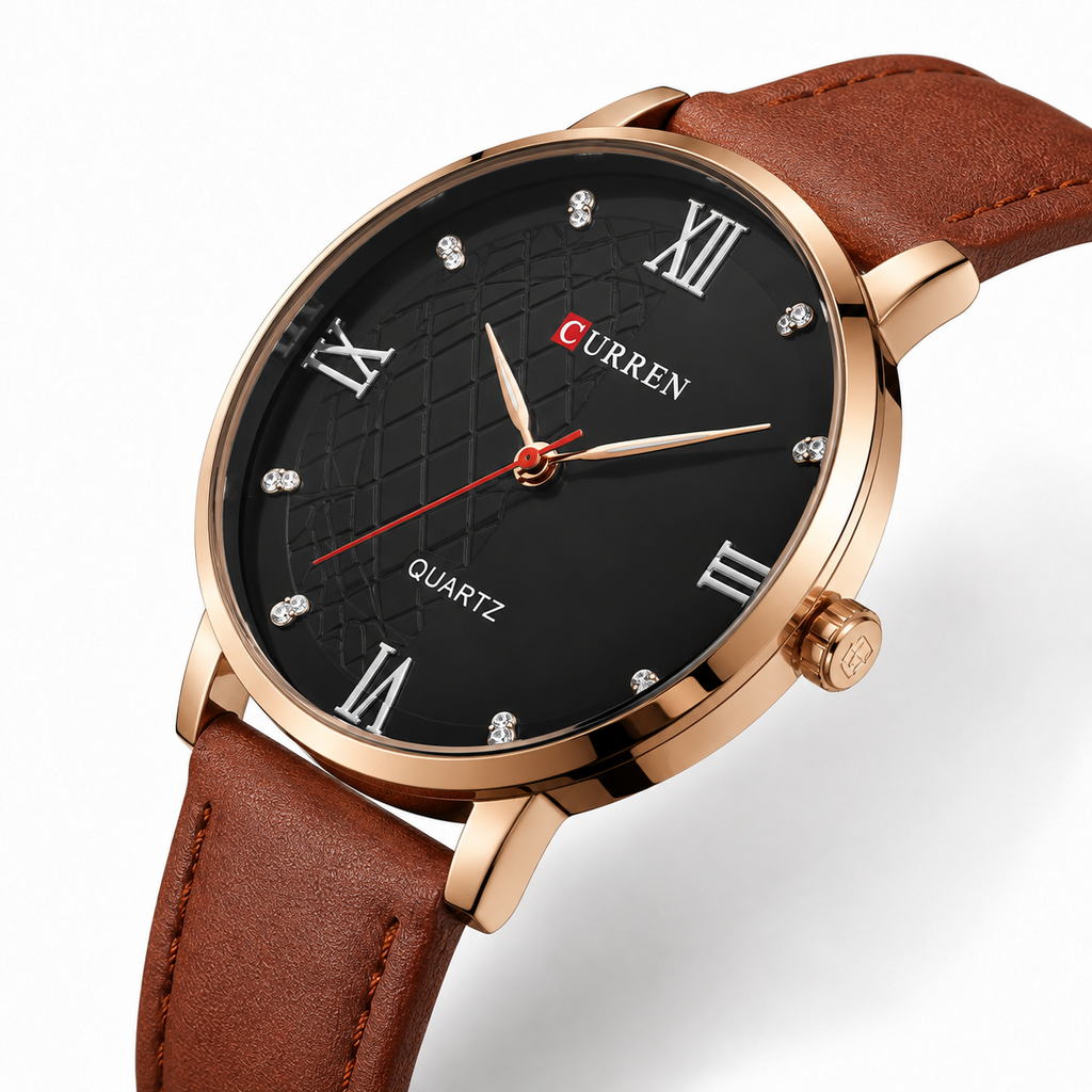 Heritage Quartz Leather Watch