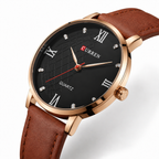 Heritage Quartz Leather Watch