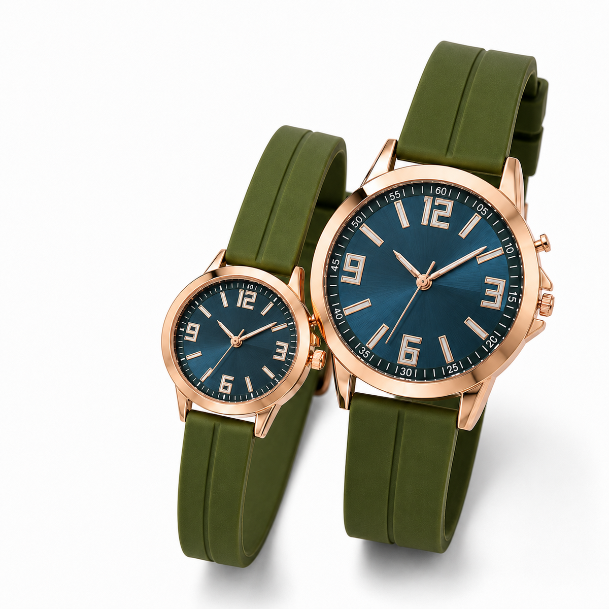 Zayro Verona Couple Quartz Watch Set