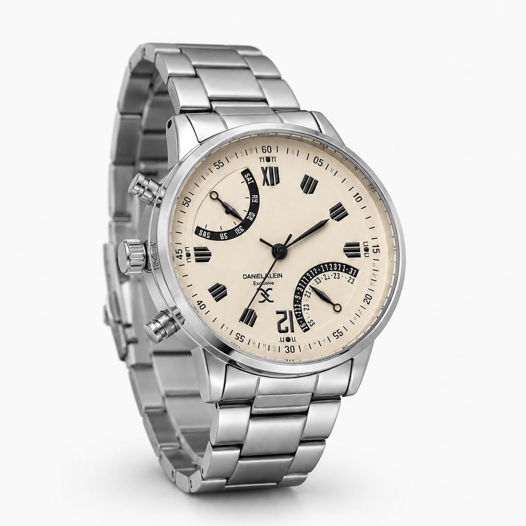 Executive Quartz Silver Watch