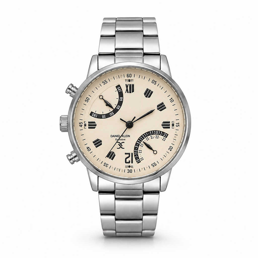 Executive Quartz Silver Watch