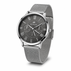 Classic Silver Mesh Watch
