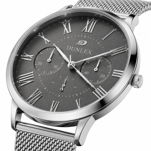 Classic Silver Mesh Watch