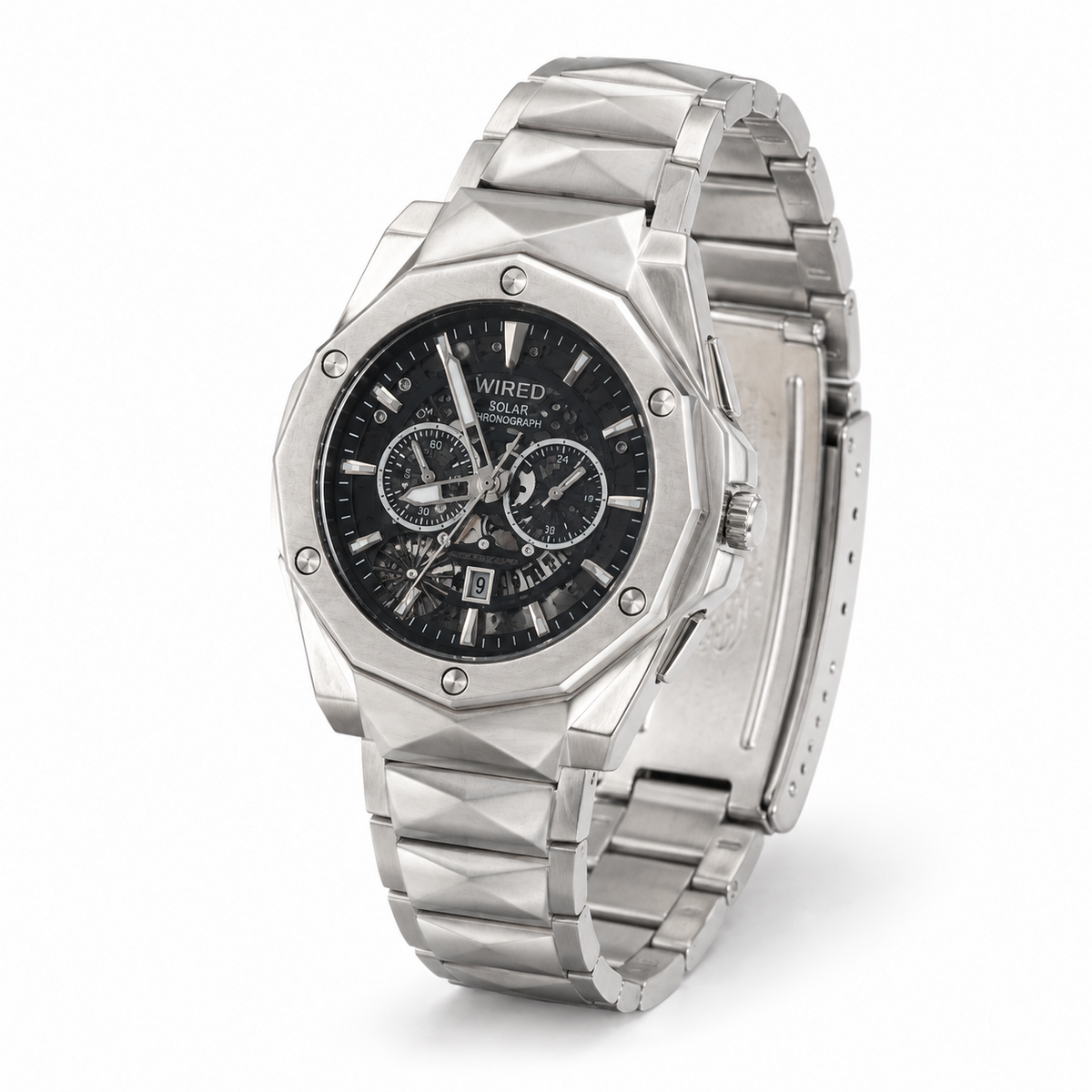 Silver Reserve Chronograph Watch
